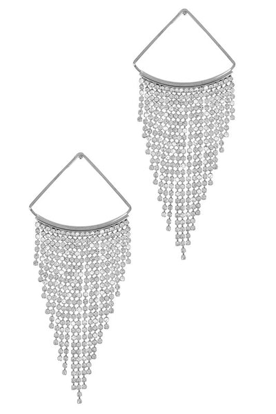 Chandelier Rhinestone Drop Earrings
