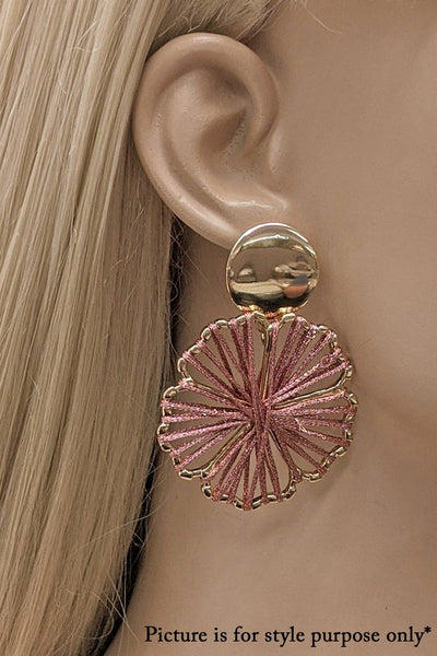 Satin Silky Threaded Fashion Earrings