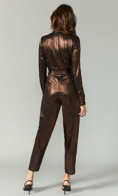 METALLIC ELTON JUMPSUIT