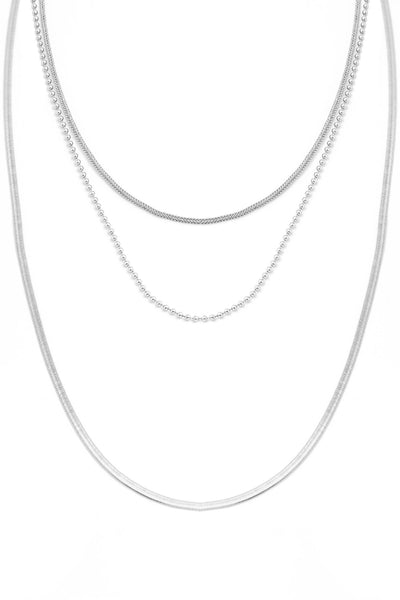Dainty Layered Mixed Chain Necklace