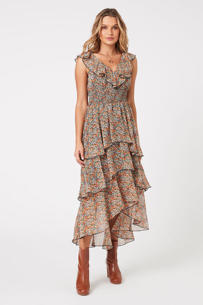 Fleetwood Floral Dress by MinkPink