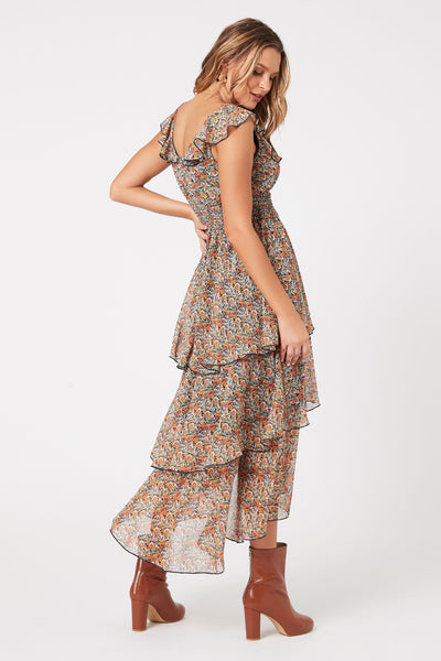 Fleetwood Floral Dress by MinkPink