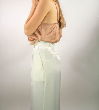 Shimmer with Me White Pants