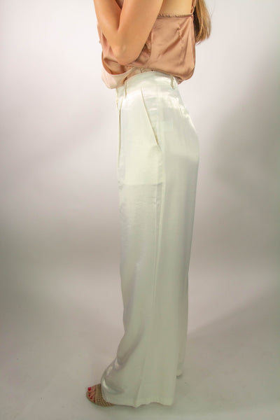 Shimmer with Me White Pants