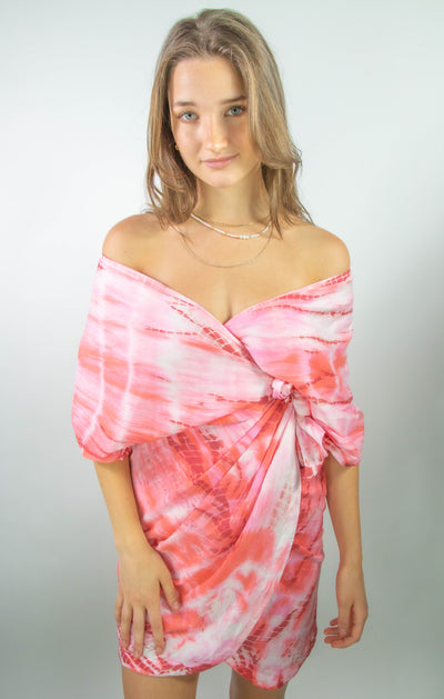 Coral Reef Tie Dye Dress