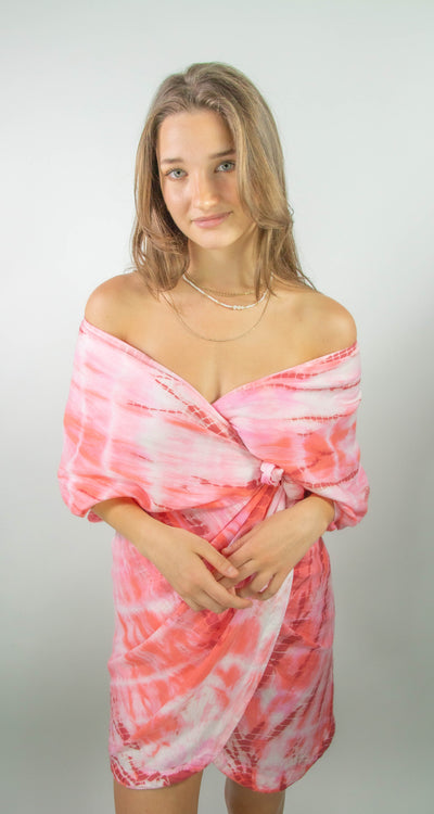 Coral Reef Tie Dye Dress