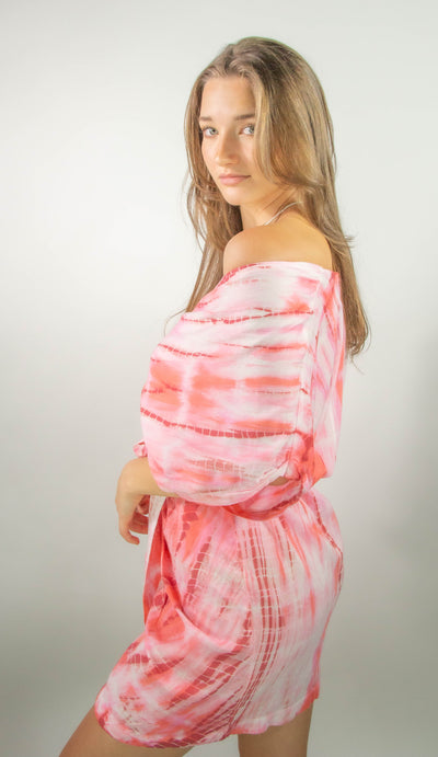 Coral Reef Tie Dye Dress