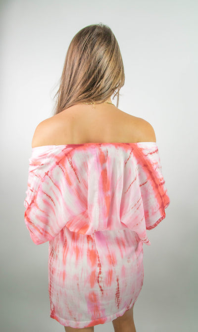 Coral Reef Tie Dye Dress