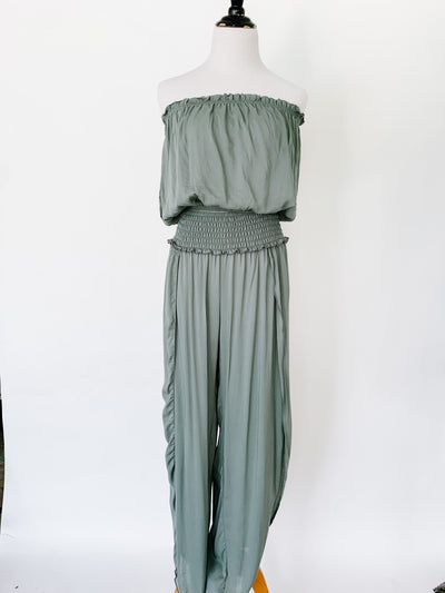 Pants with Center Slit