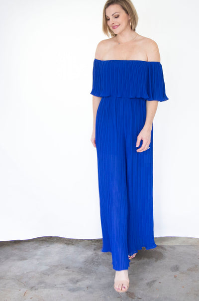 Pleated Jumpsuit