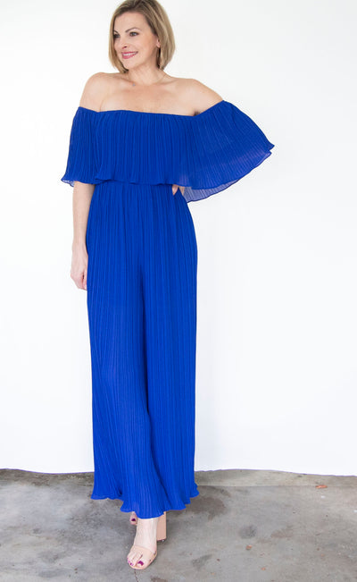 Pleated Jumpsuit
