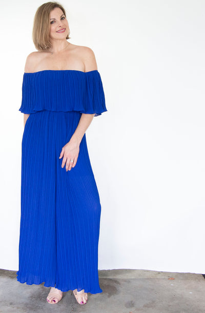 Pleated Jumpsuit
