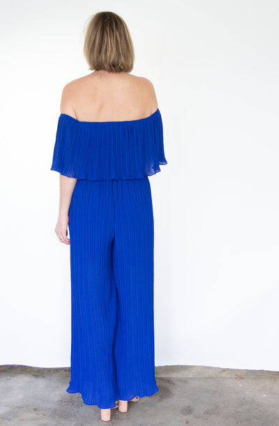 Pleated Jumpsuit