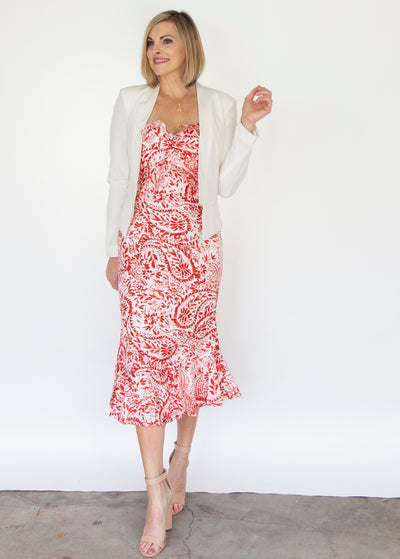 Landon Ruffle Dress by Lucy Paris