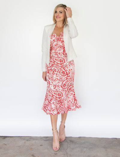 Landon Ruffle Dress by Lucy Paris