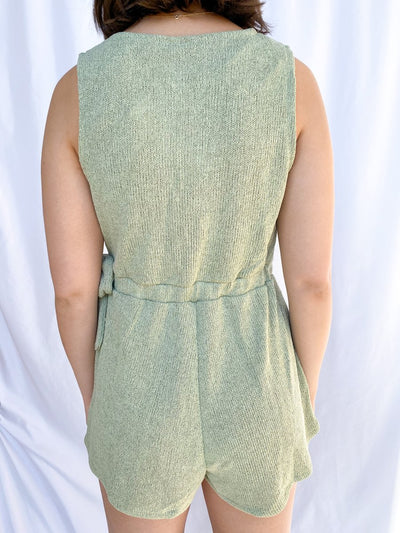 Malika Wrap Playsuit by MinkPink