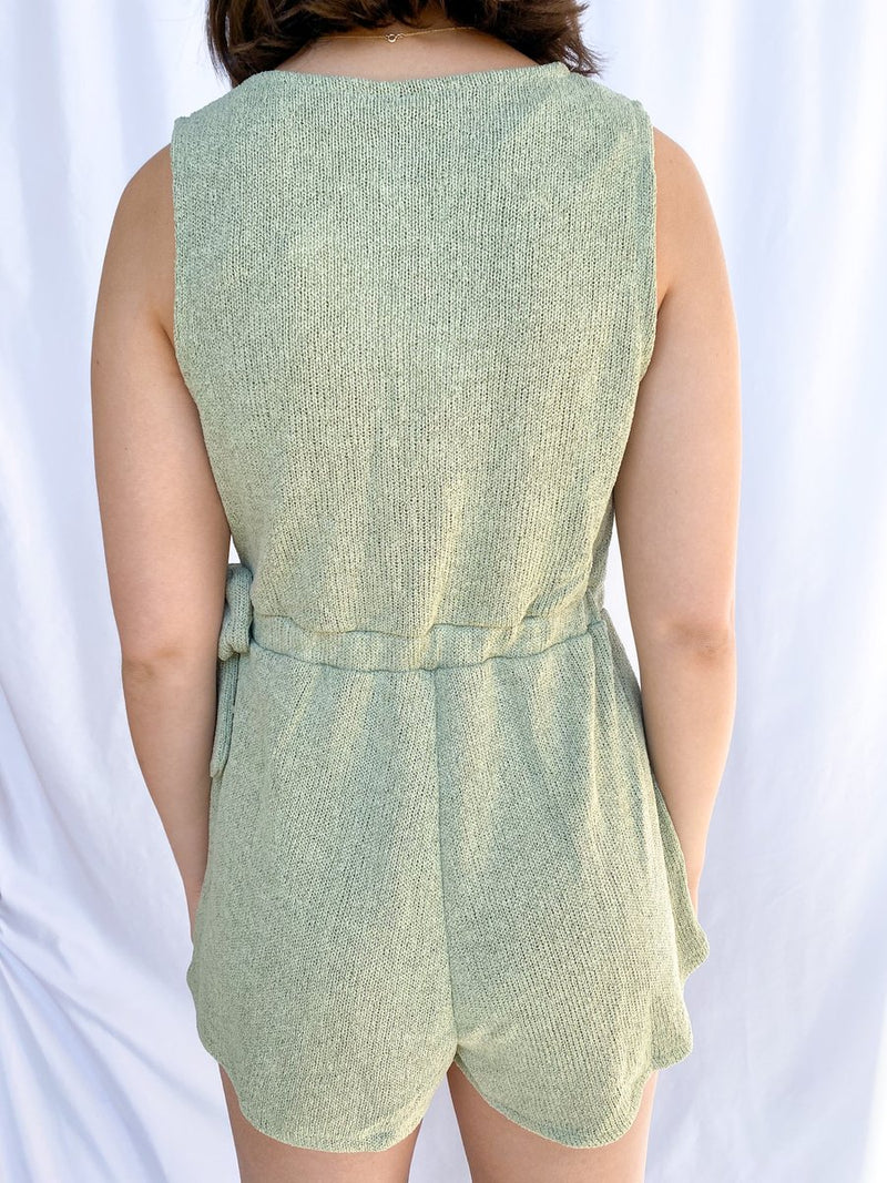 Malika Wrap Playsuit by MinkPink