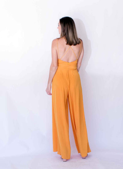 mustard jumpsuit