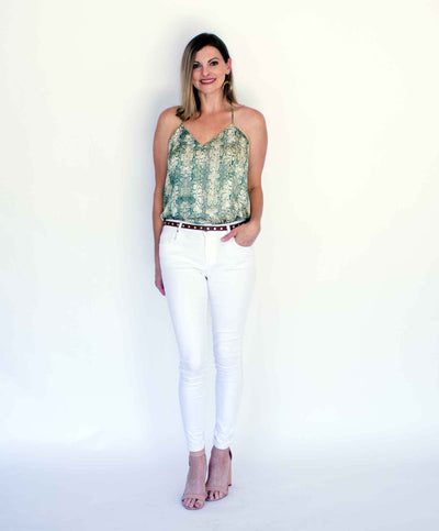 Kora Mid Rise Jean in Proper