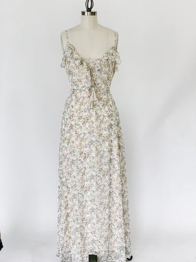 Soft Florals Maxi Dress