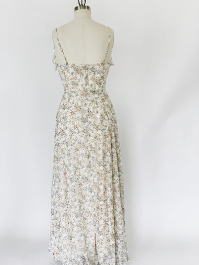 Soft Florals Maxi Dress