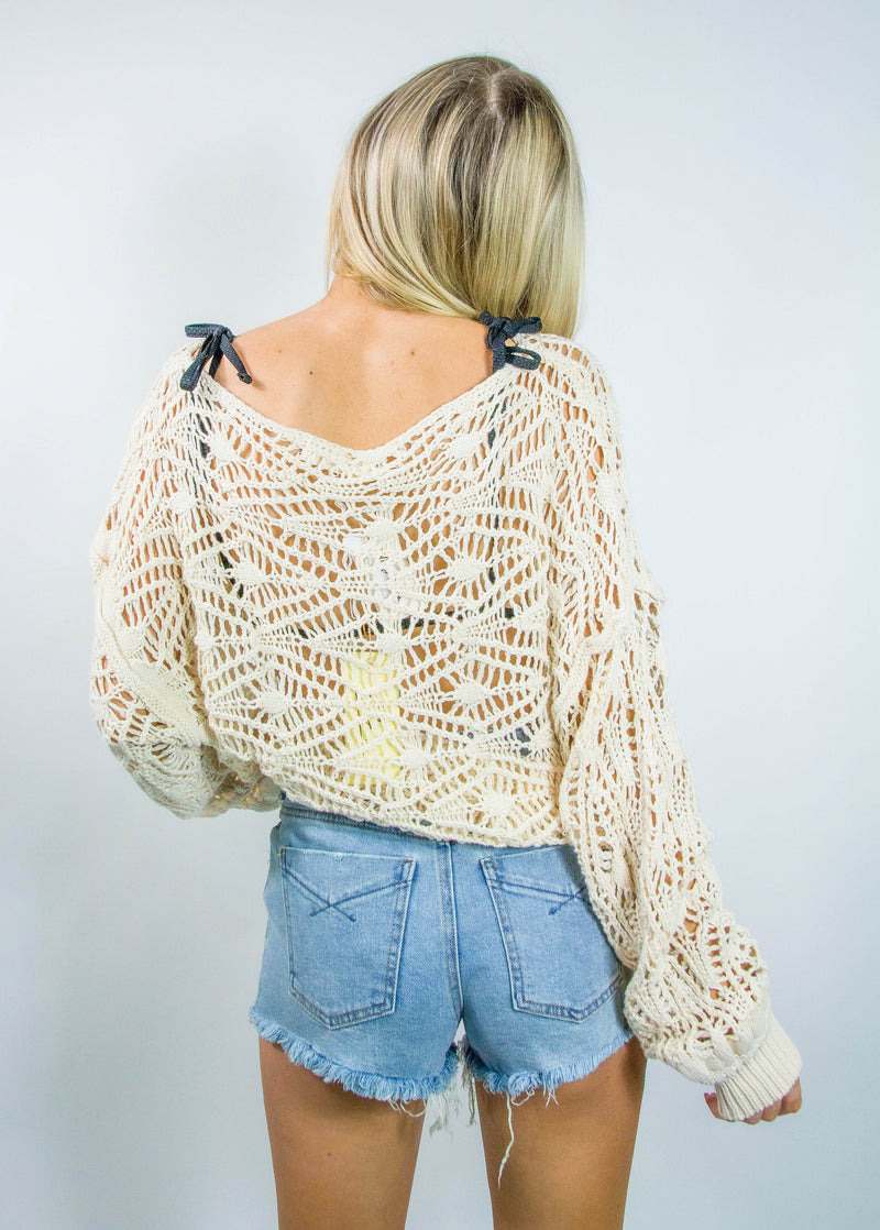 Stella Light Wash Denim Cutoff Shorts