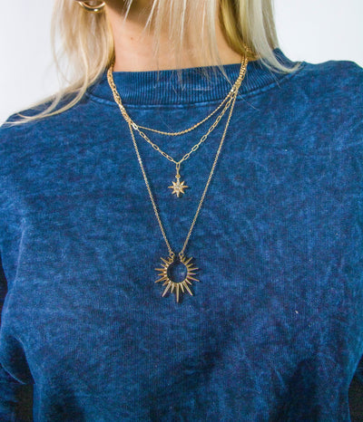 Starburst Pendant Necklace