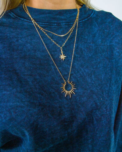 Starburst Pendant Necklace