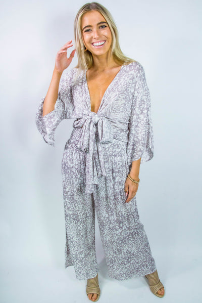 Soft Leopard Beach Pants