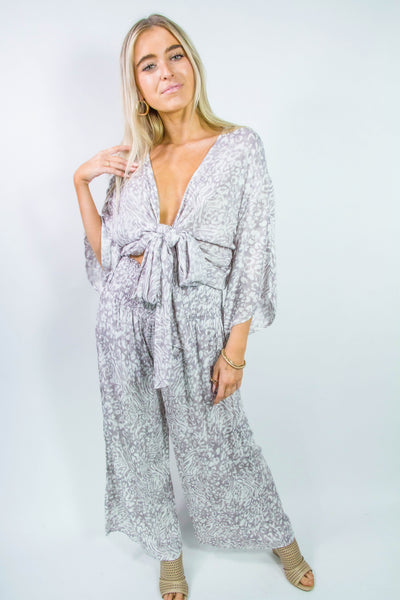 Soft Leopard Beach Pants