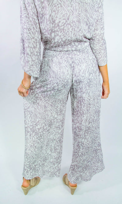 Soft Leopard Beach Pants