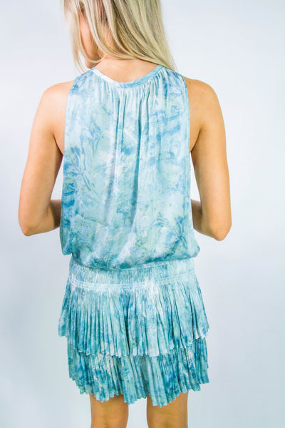 Watercolor Mini Dress