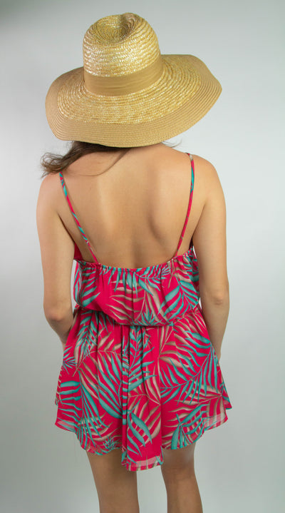 Tropical Print Swing Shorts