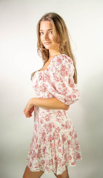 Love Story Mini Dress by MinkPink