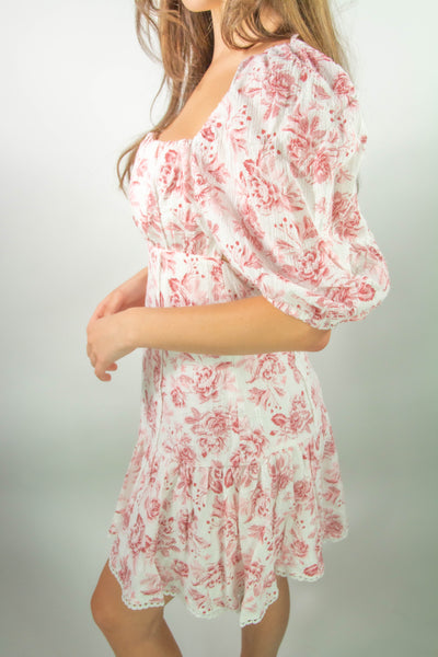 Love Story Mini Dress by MinkPink