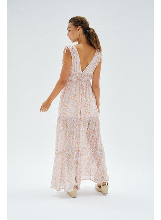 VERSAILLES TIERED MAXI DRESS