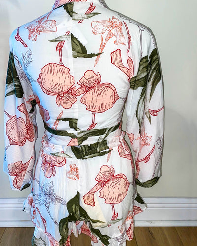 Floral Ruffle Shorts