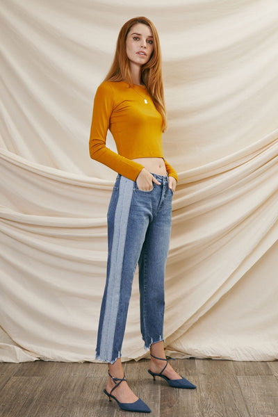 HIGH RISE SLIM STRAIGHT