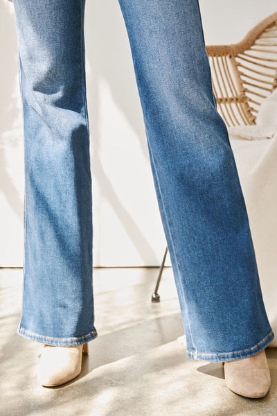 HOLLY ULTRA HIGH RISE SLIM FLARE