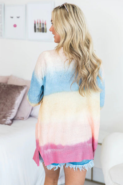 Rainbow Ombre Cardigan