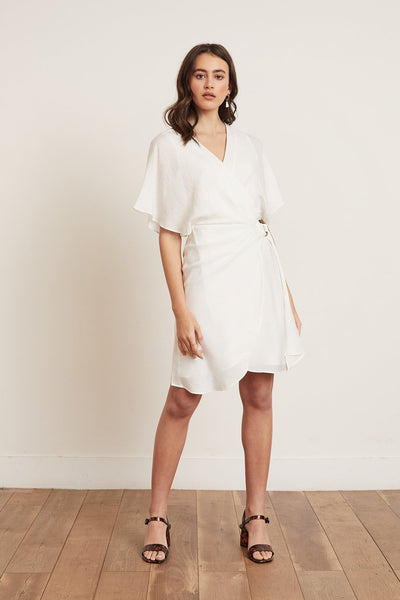 Louis Wrap Dress by Lucy Paris