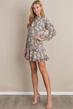 Ambiguous Animal Mini Dress