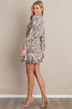 Ambiguous Animal Mini Dress