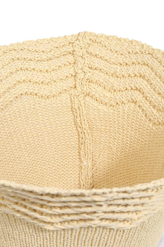 Braided Bucket Hat