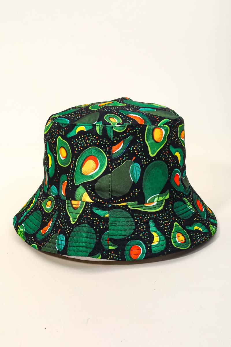 Avocado Print Bucket Hat