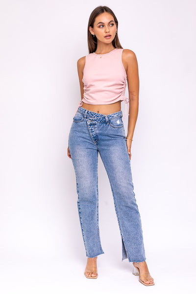 CRISS CROSS SLIM FIT JEAN
