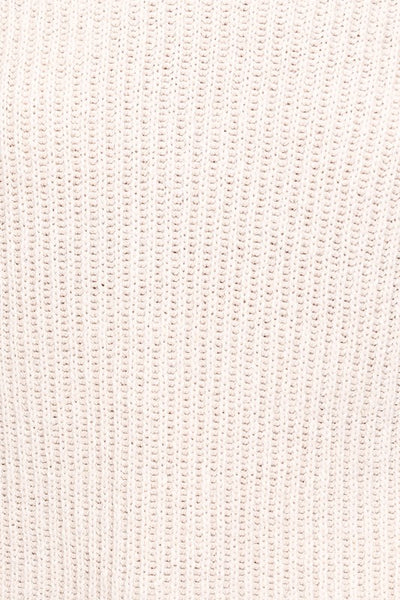 TURTLE NECK POWER SHOULDER SWEATER VEST