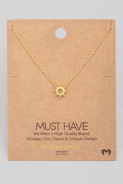 Mini North Star Pendant Necklace