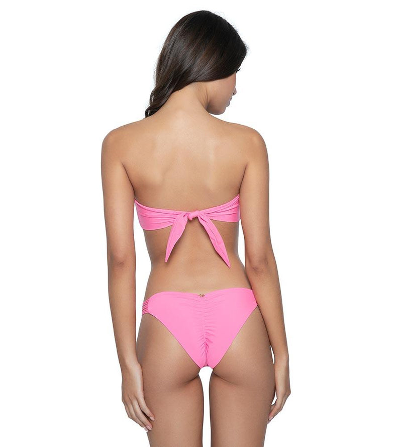 PINK TOPAZ ERIKA BANDEAU TOP BY PQ SWIM
