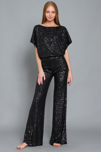 SEQUIN LONG PANTS
